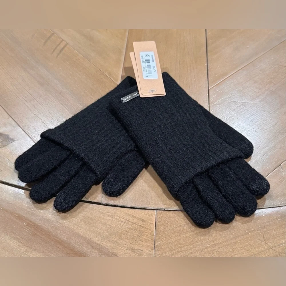 Womens Steve Madden Double Layer Gloves